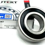BALL BEARING 6205 2RS KOYO TUTUP KARET 2 SISI UKURAN BEARING 25X52X15MM PN 6205 2RS