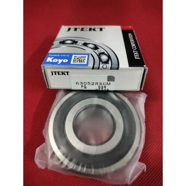 BEARING 6305 2RS KOYO JAPAN LAHER UKURAN 25x62x17 PN 6305 2RS