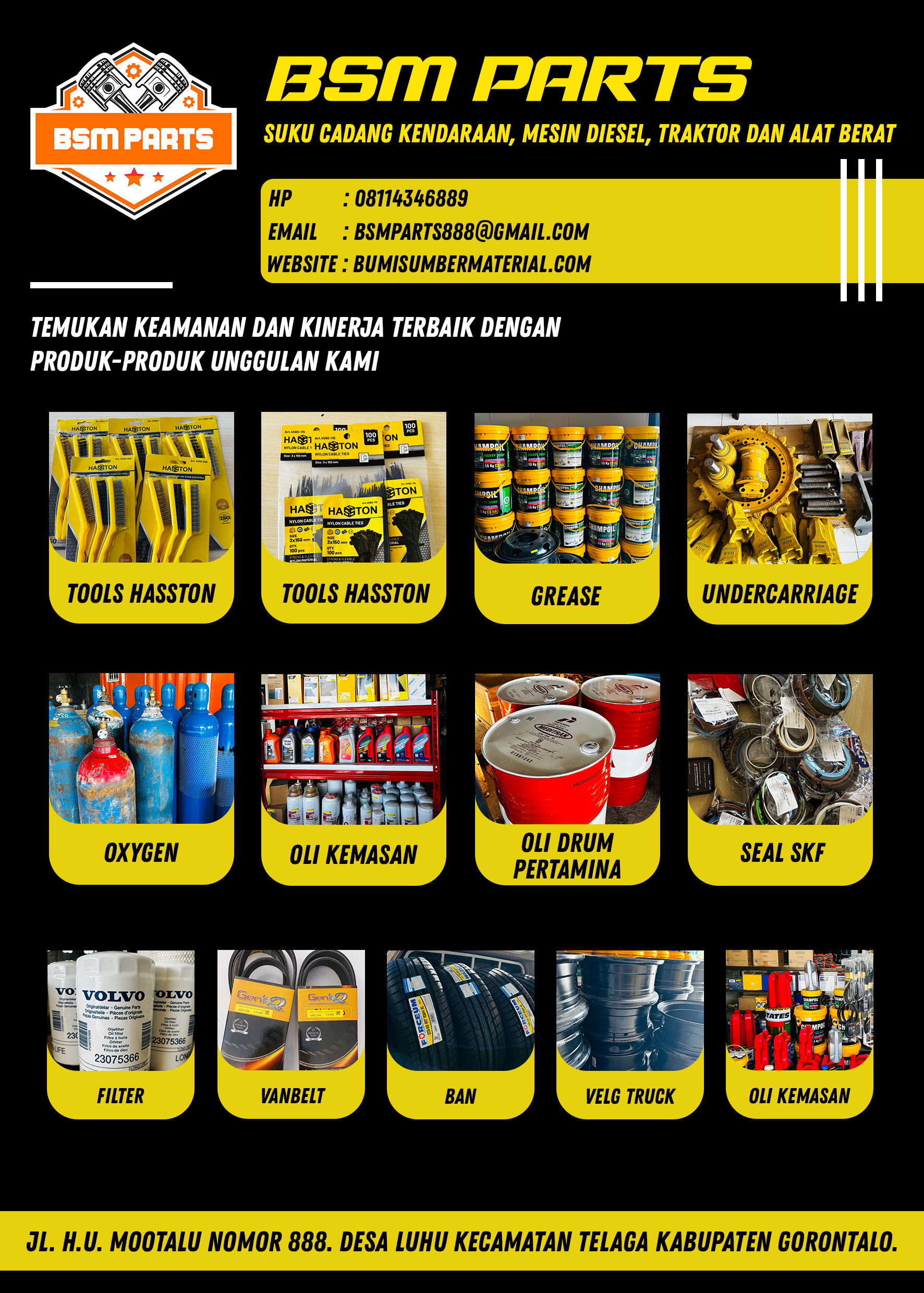BROSUR BSM PARTS BROSUR BSM PARTS