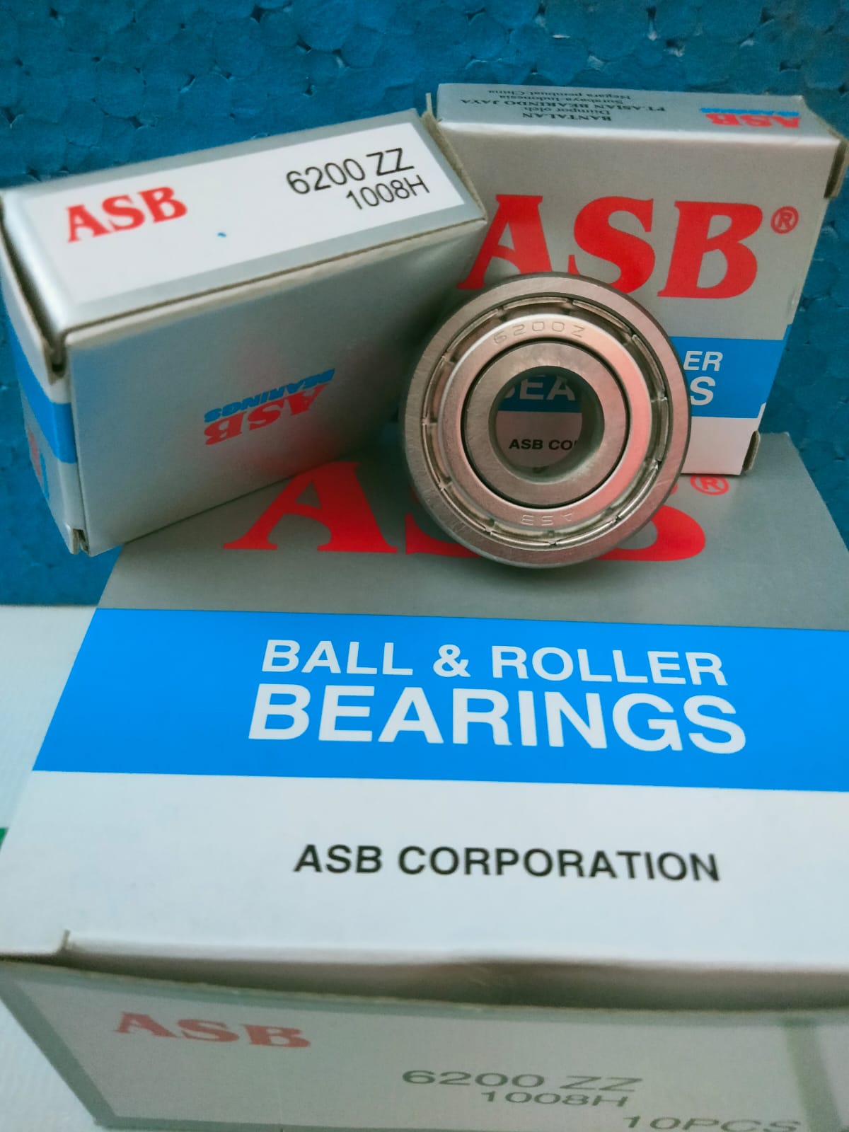 Ball Bearing ASB Ukuran 10 x 30 x 9 mm PN 6200ZZ