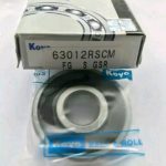 Ball Bearing KOYO 6301 2RS TUTUP KARET UKURAN 12x37x12) PN 6301 2RS
