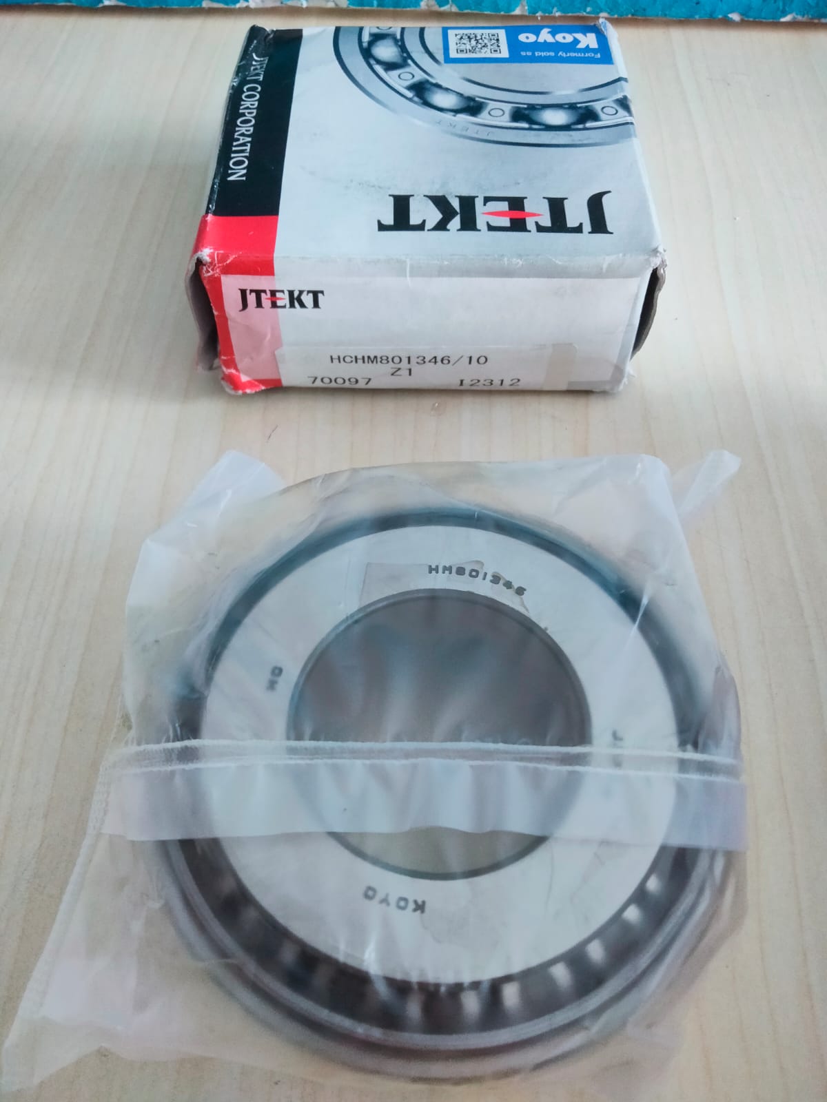 Bearing Koyo GARDAN PINION KECIL DEPAN FE PS100 CANTER PS120 LAHAR (38.1X82.5X29.4) PN 801346PER10