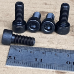 BOLT SOCKET BAUT L M8X20 KUNCI L6 UNTUK TRACK ADJUSTER FLANGE SCREW HITACHI ZX 200 3G JOHNDEERE GRADE 12.9 FULL DRAT PN M340820