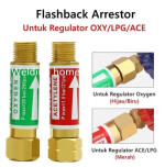 FLASHBACK ARRESTOR REGULATOR OXYGEN