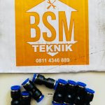 Fitting Pneumatic Lurus PU Slip Lock Selang MPU - 8mm Fitting Pneumatic Lurus PU Slip Lock Selang MPU - 8mm