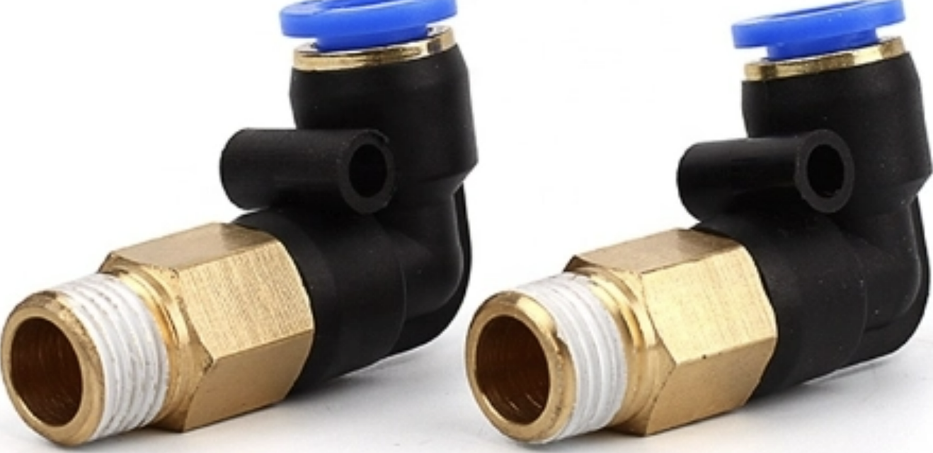 Fitting Pneumatik Wipro PU ELBOW SPL 6-M5