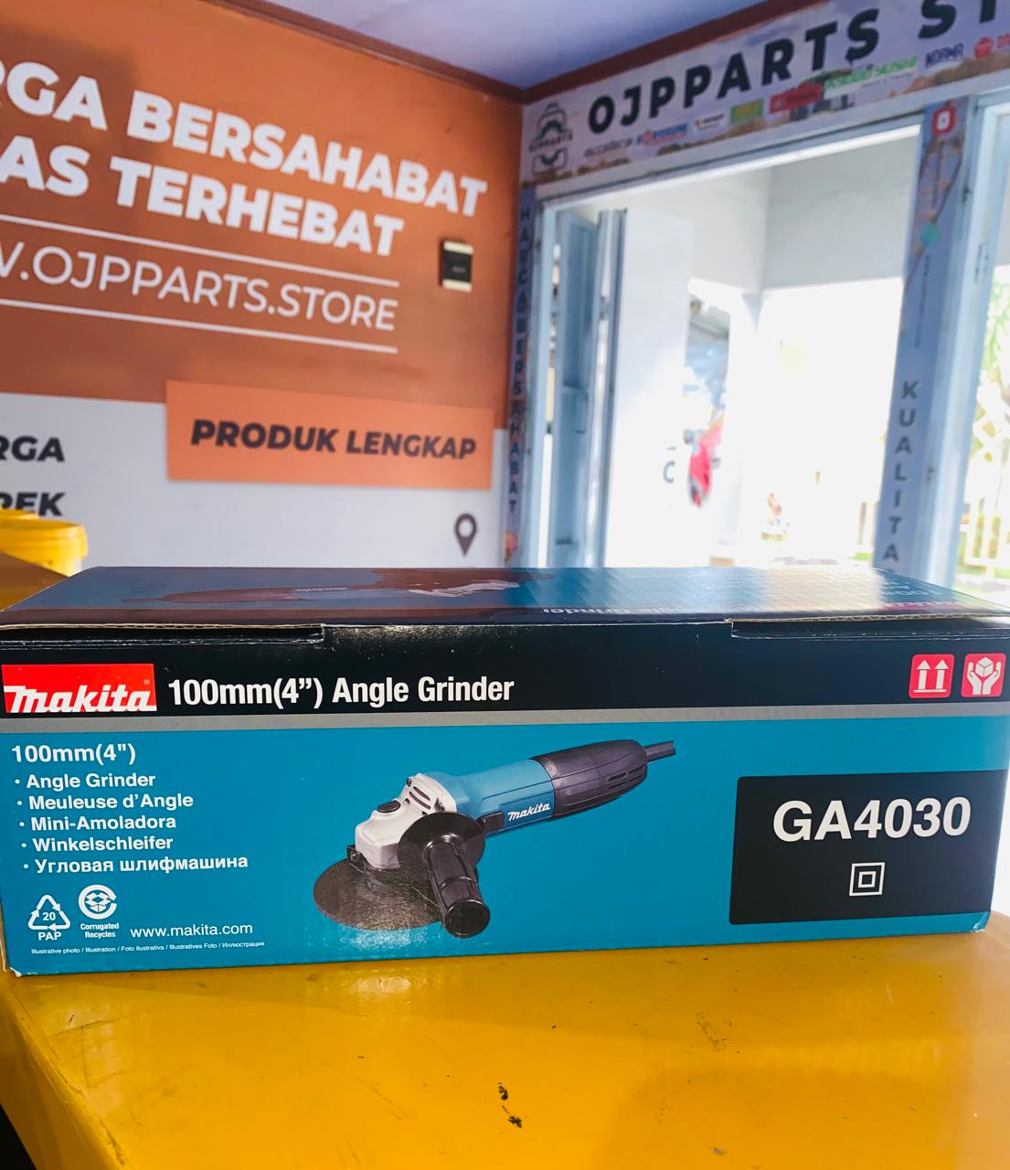 GERINDA LISTRIK MAKITA SLIM BODY ANGLE GRINDER MAKITA GA4030 (2)