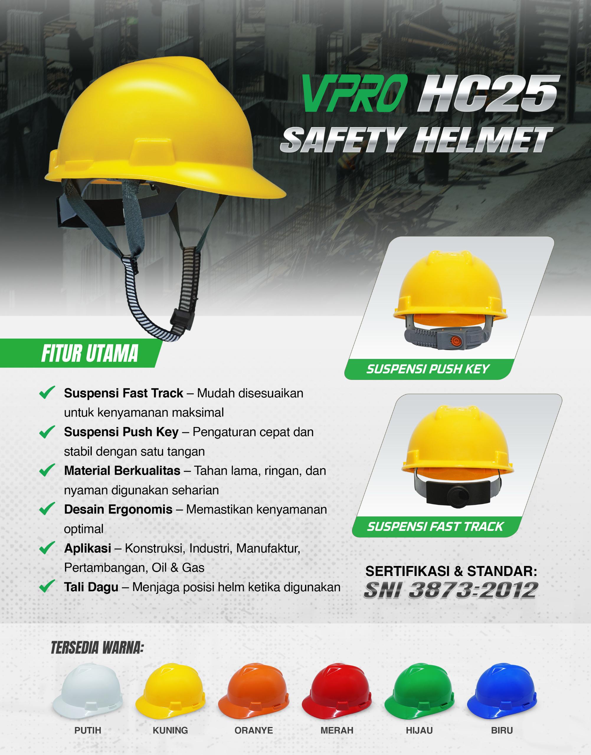VPRO SAFETY HELM VPRO SAFETY HELM