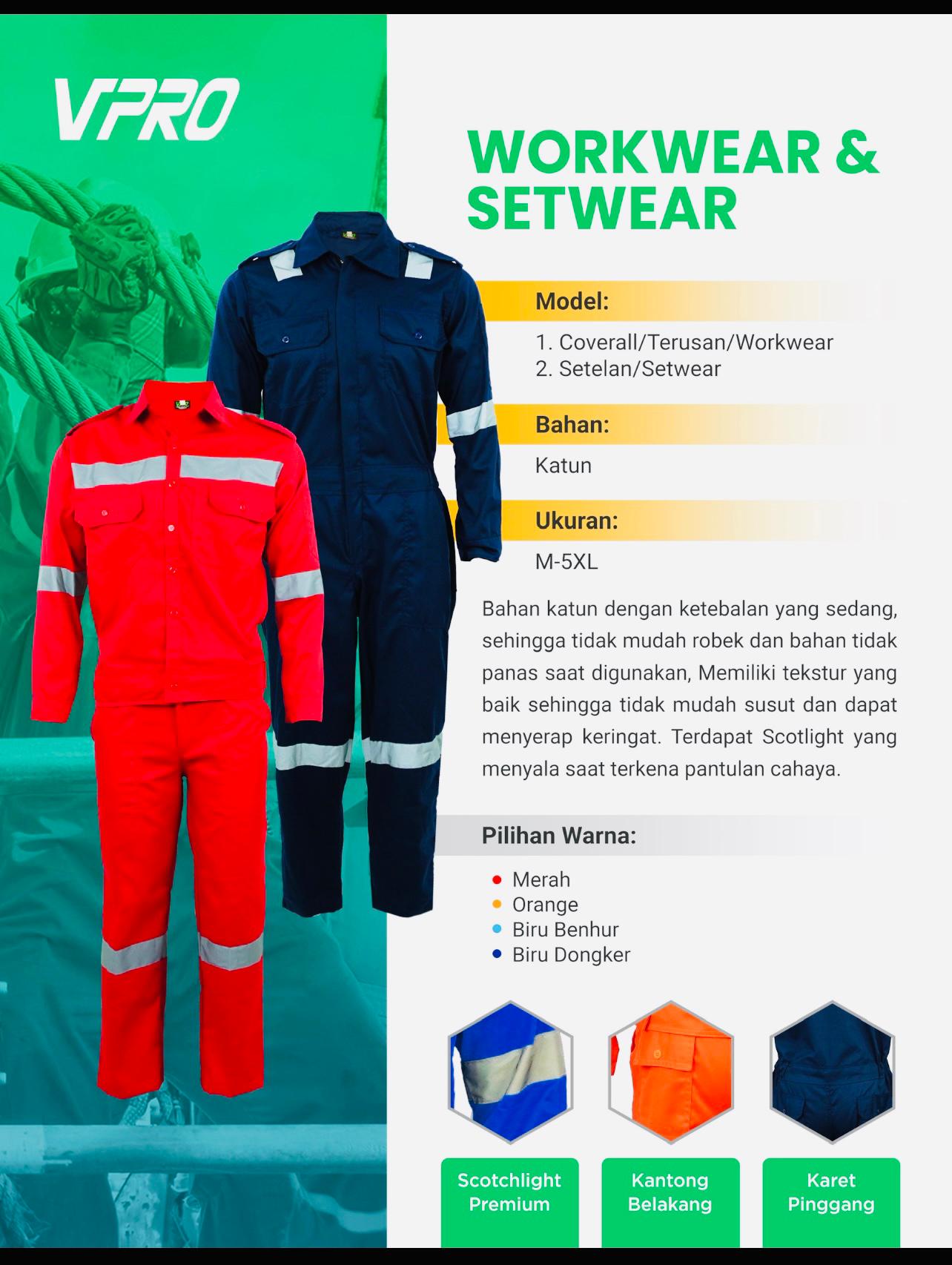 WORKWEAR & SETWEAR WORKWEAR & SETWEAR