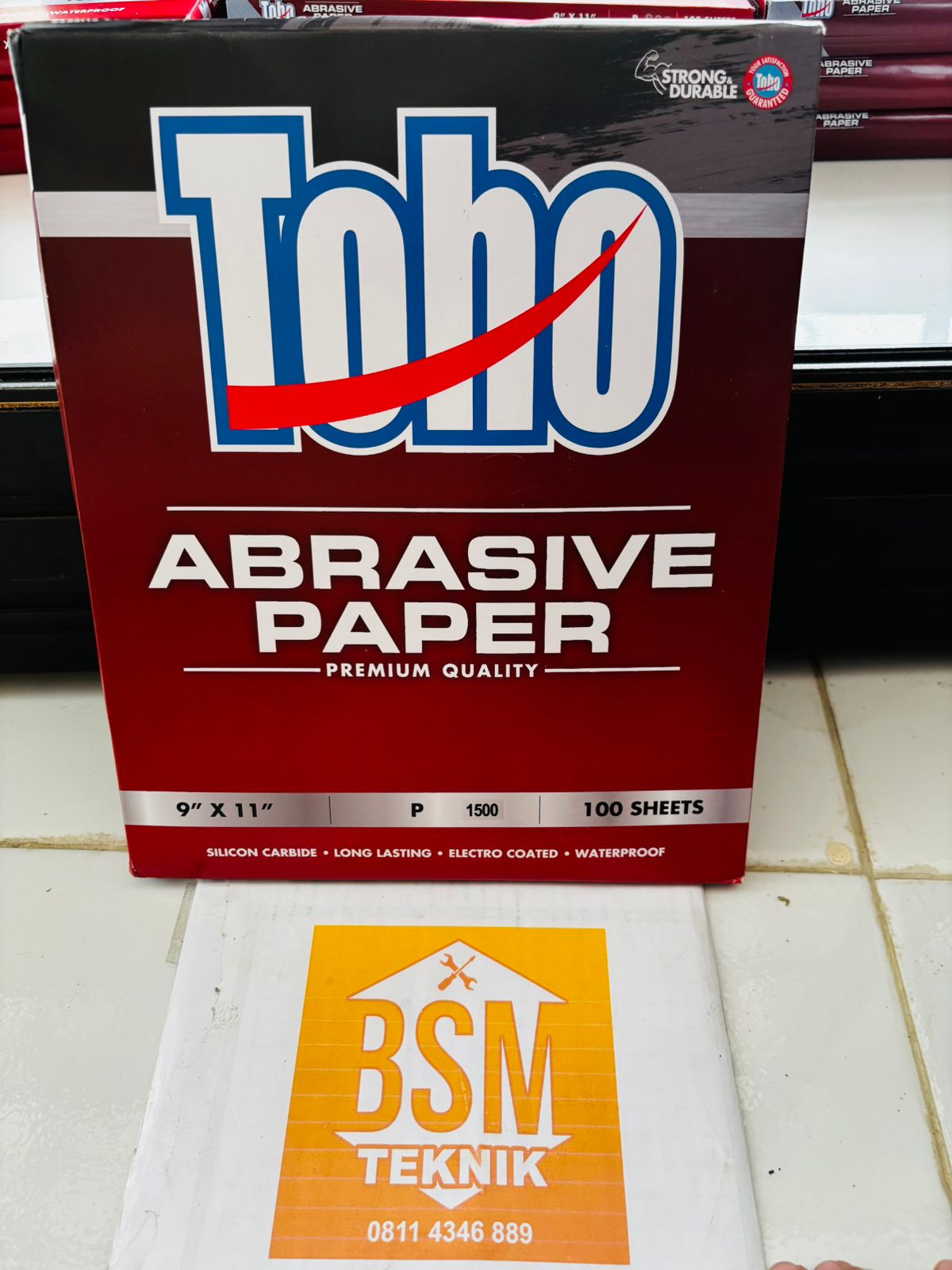 AMPLAS KERTAS 1500 TOHO P 1500 AMPLAS KERTAS 1500 TOHO P 1500