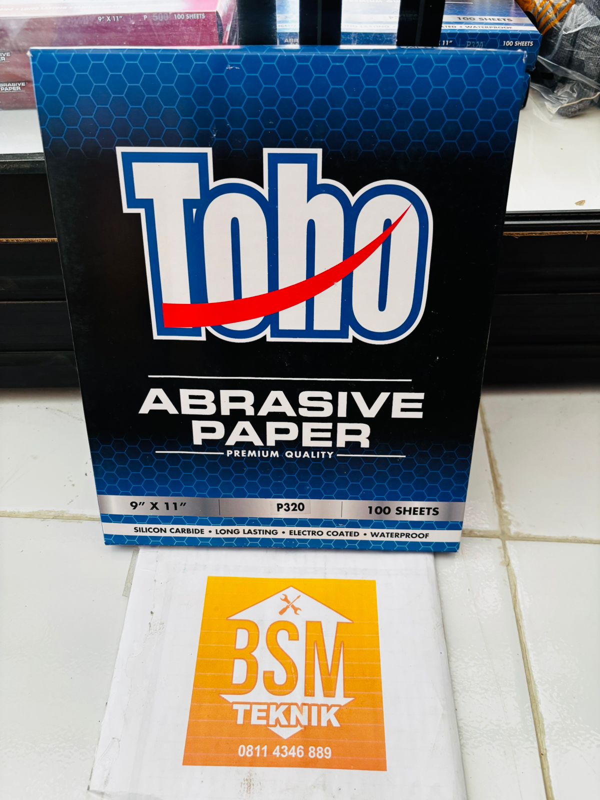AMPLAS KERTAS 320 TOHO P 320 AMPLAS KERTAS 320 TOHO P 320