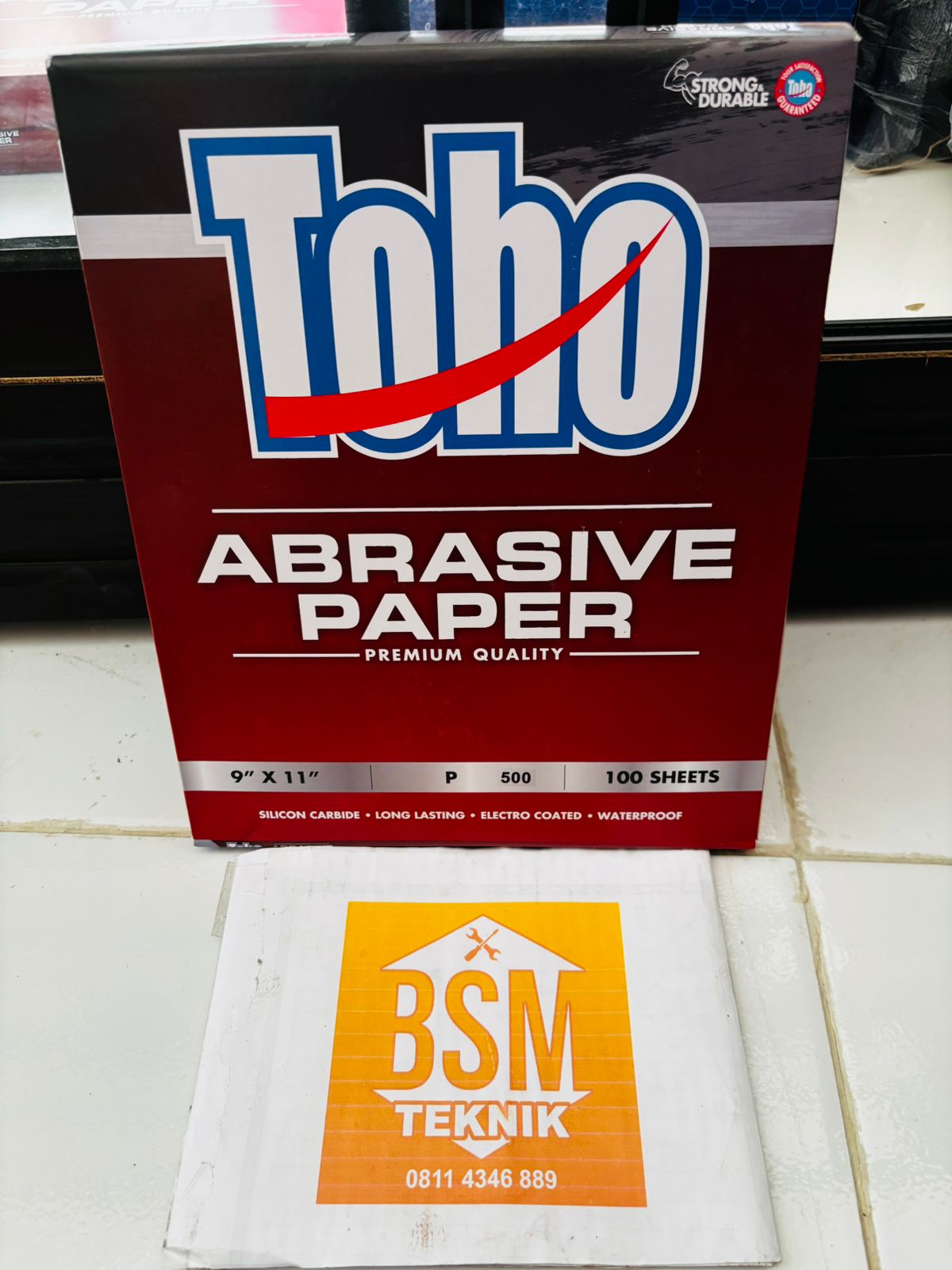 AMPLAS KERTAS 500 TOHO P 500 AMPLAS KERTAS 500 TOHO P 500