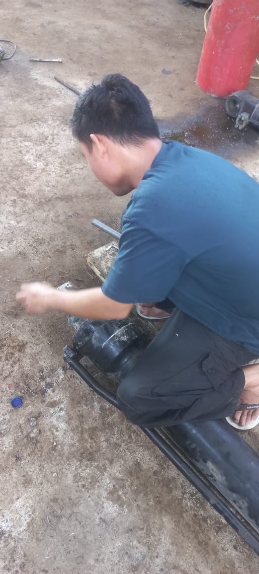 JASA BUKA DAN PASANG ROD EXC CAT 320