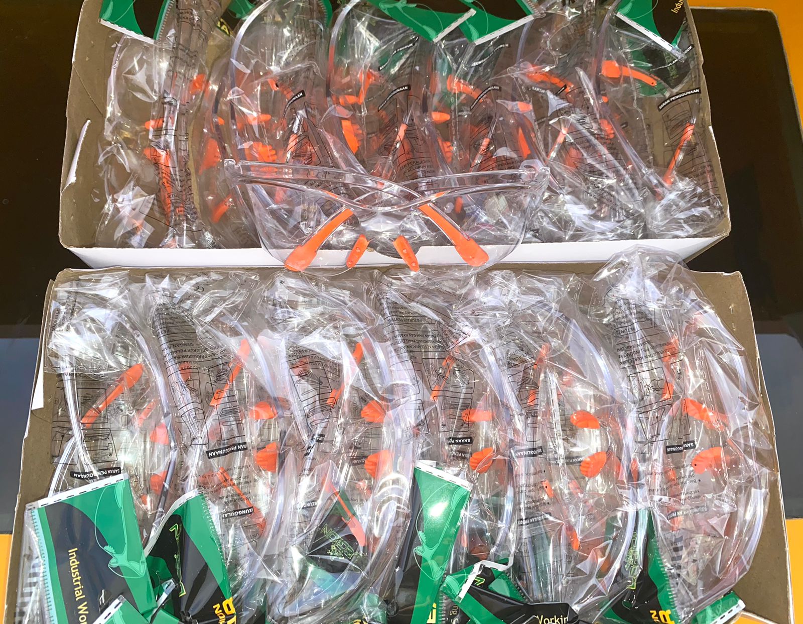 KACAMATA SAFETY GLASSES FASHION BASIC CLEAR BENING GOSAVE KACAMATA SAFETY GLASSES FASHION BASIC CLEAR BENING GOSAVE