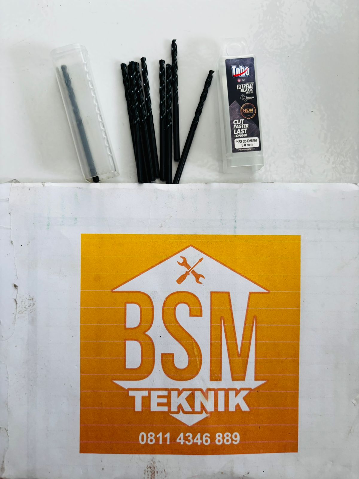 MATA BOR BESI HITAM TOHO UK 3 MM MATA BOR BESI HITAM TOHO UK 3 MM