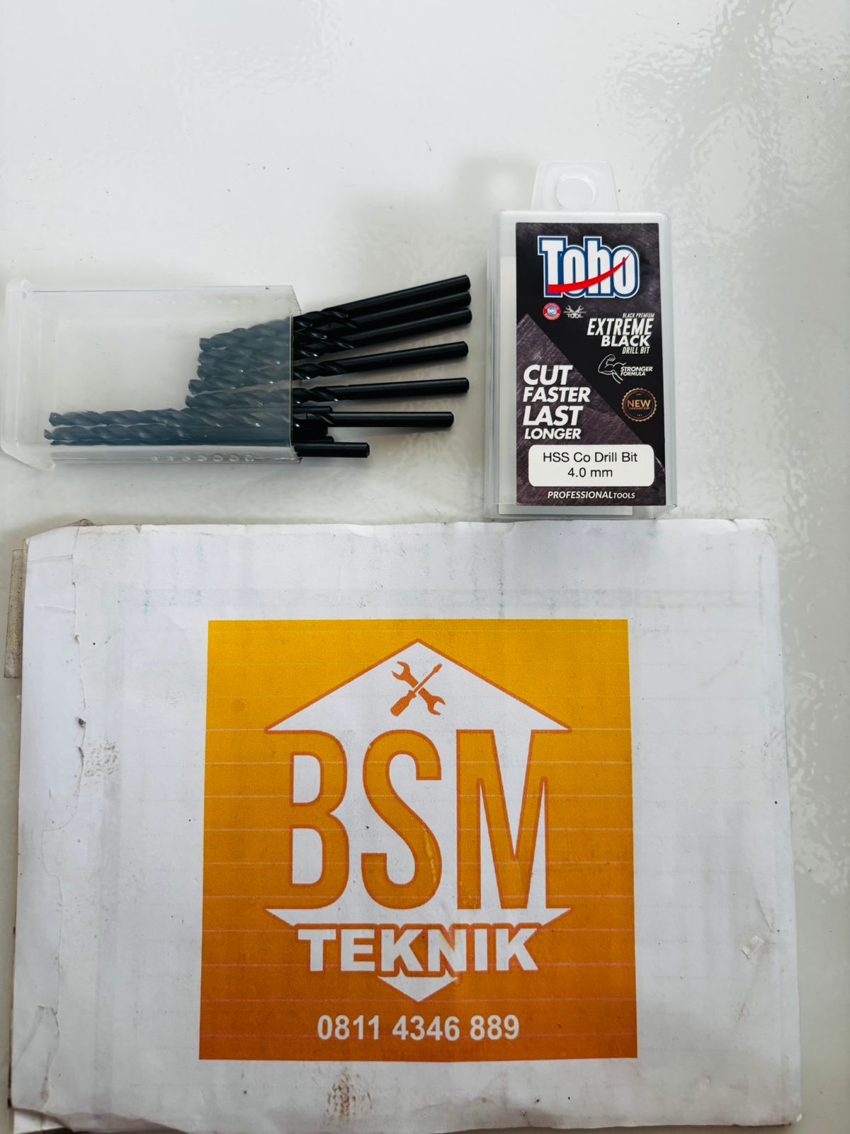 MATA BOR BESI HITAM TOHO UK 4 MM MATA BOR BESI HITAM TOHO UK 4 MM