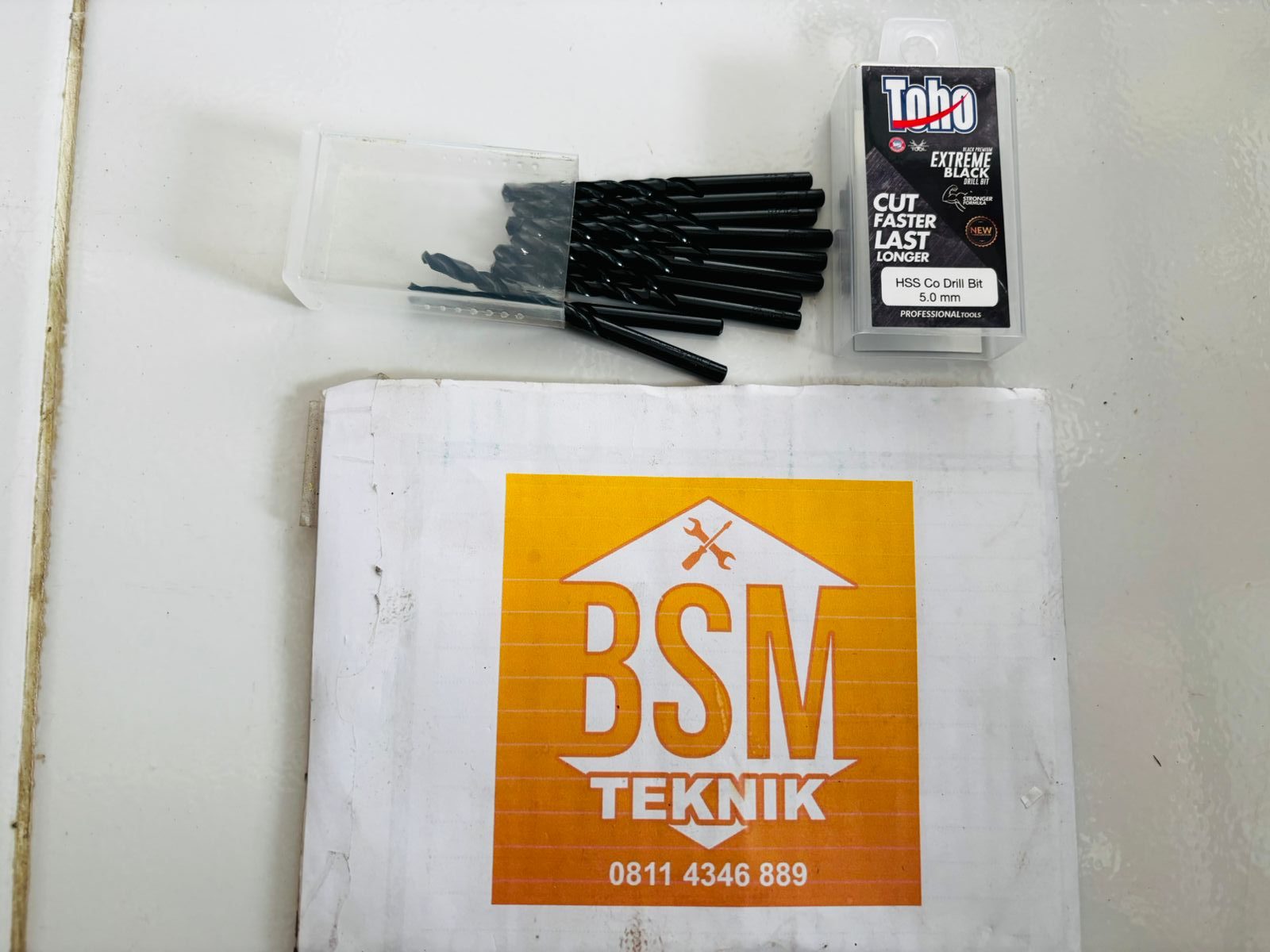MATA BOR BESI HITAM TOHO UK 5 MM MATA BOR BESI HITAM TOHO UK 5 MM