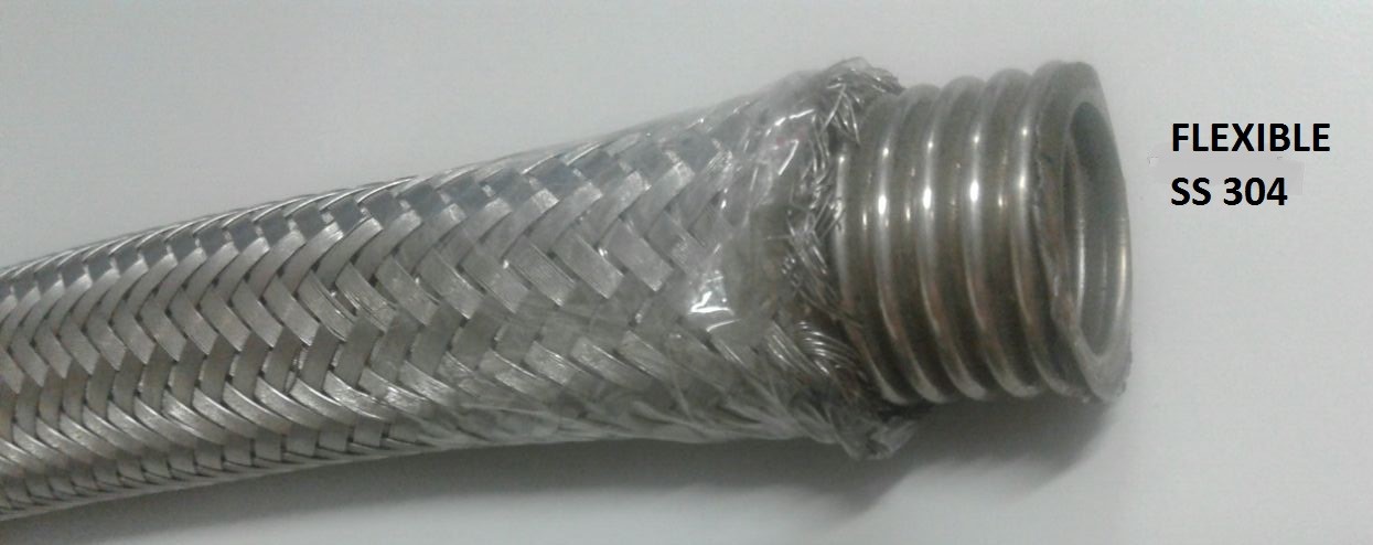 SELANG FLEXIBLE METALIC HOSE SS304 SELANG FLEXIBLE METALIC HOSE SS304