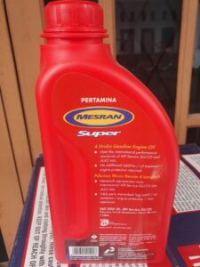 Oli Bensin MESRAN-SPR-MIN-20W-50-SG-CD-SCRTY-1-liter