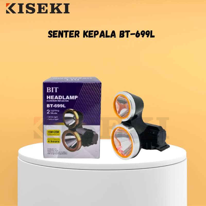 SENTER KEPALA CHARGE KISEKI BIT BT-699L