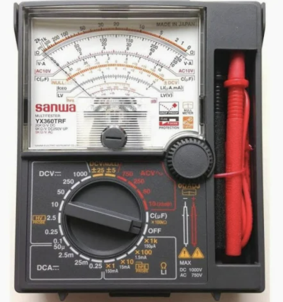 Avometer manual SANWA YX360TRF