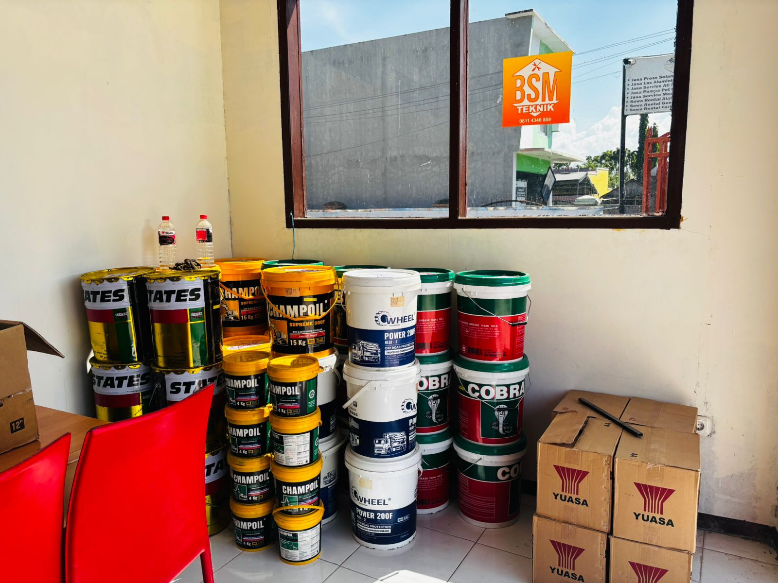BSM TEKNIK PUSAT PENJUALAN BERBAGAI MACAM GREASE DI GORONTALO