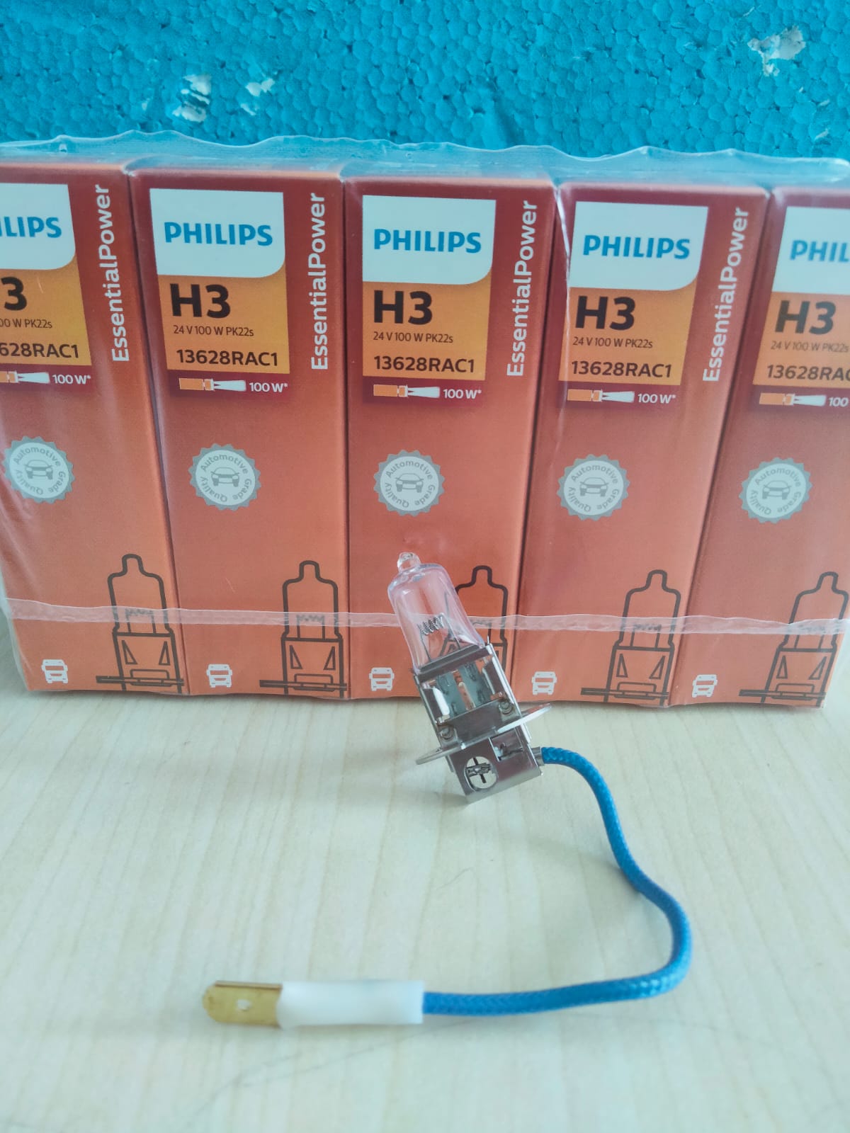 Bohlam Halogen H3 24V 100W Philips 13628RAC1