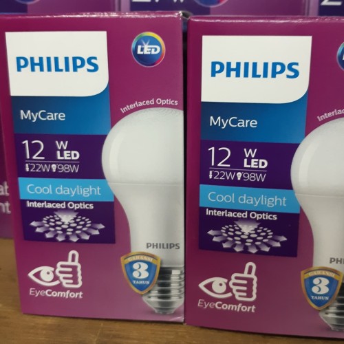 Bohlam Lampu Led Philips MYCARE Bulb 12 watt putih