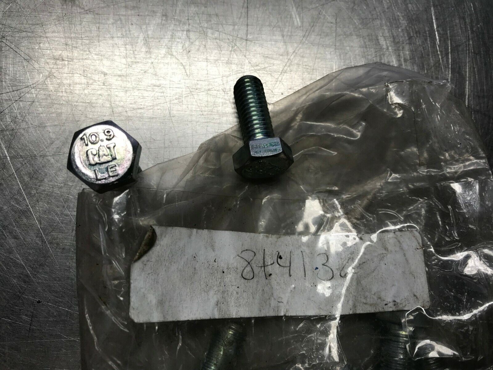 Hex Head Bolt Size M10-1.5 x 25mm CAT PN 8T-4136