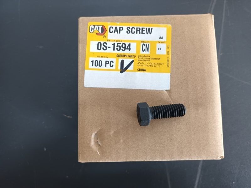 Hexagonal Head Bolt Full DRAT UK 3-8-16x1 Inch CAT PN 0S-1594