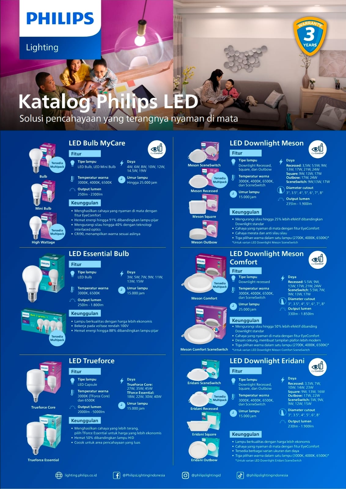 KATALOG LAMPU LED PHILIPS 1