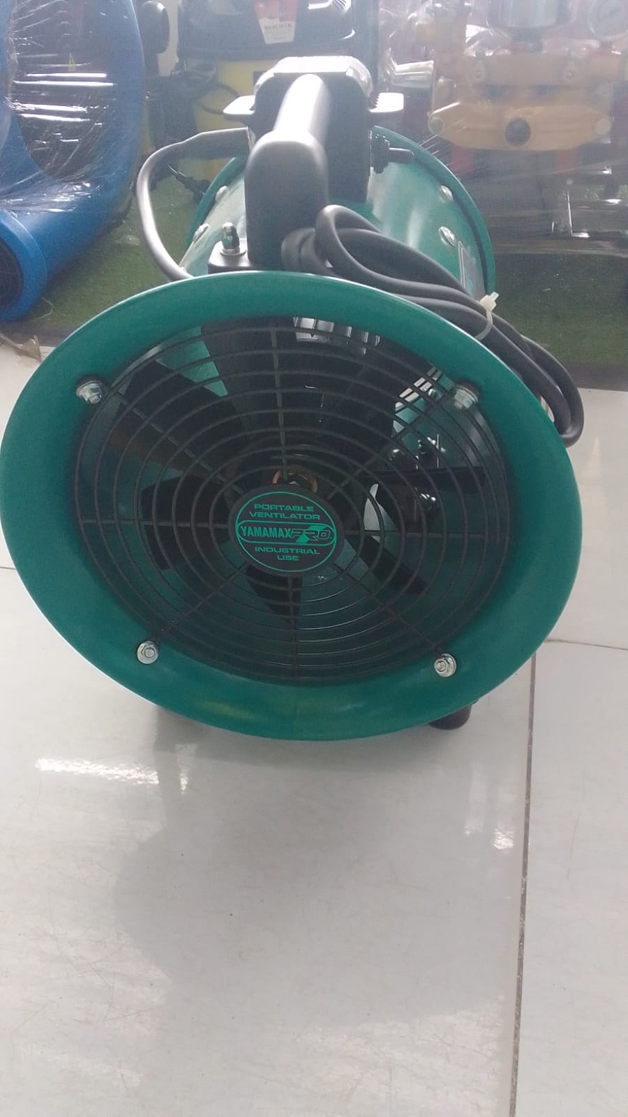 KIPAS BLOWER VENTILATOR EXHAUST MEREK YAMAMAX 8 INCH 220 V 1 Phase