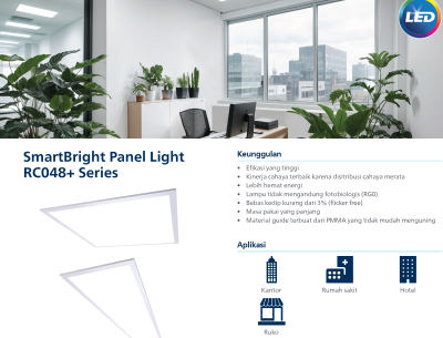 Lampu Philips Smartbright Panel light RC048+ Series