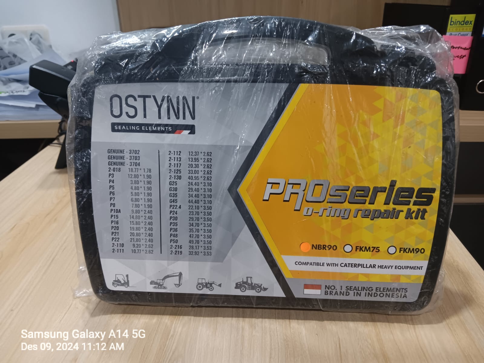 ORING KIT CATERPILLAR NBR90 OSTYNN