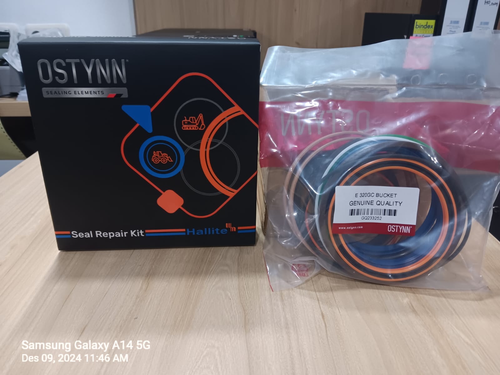 SEAL KIT CAT E 320GC BUCKET GENUINE QUALITY (OSTYNN)