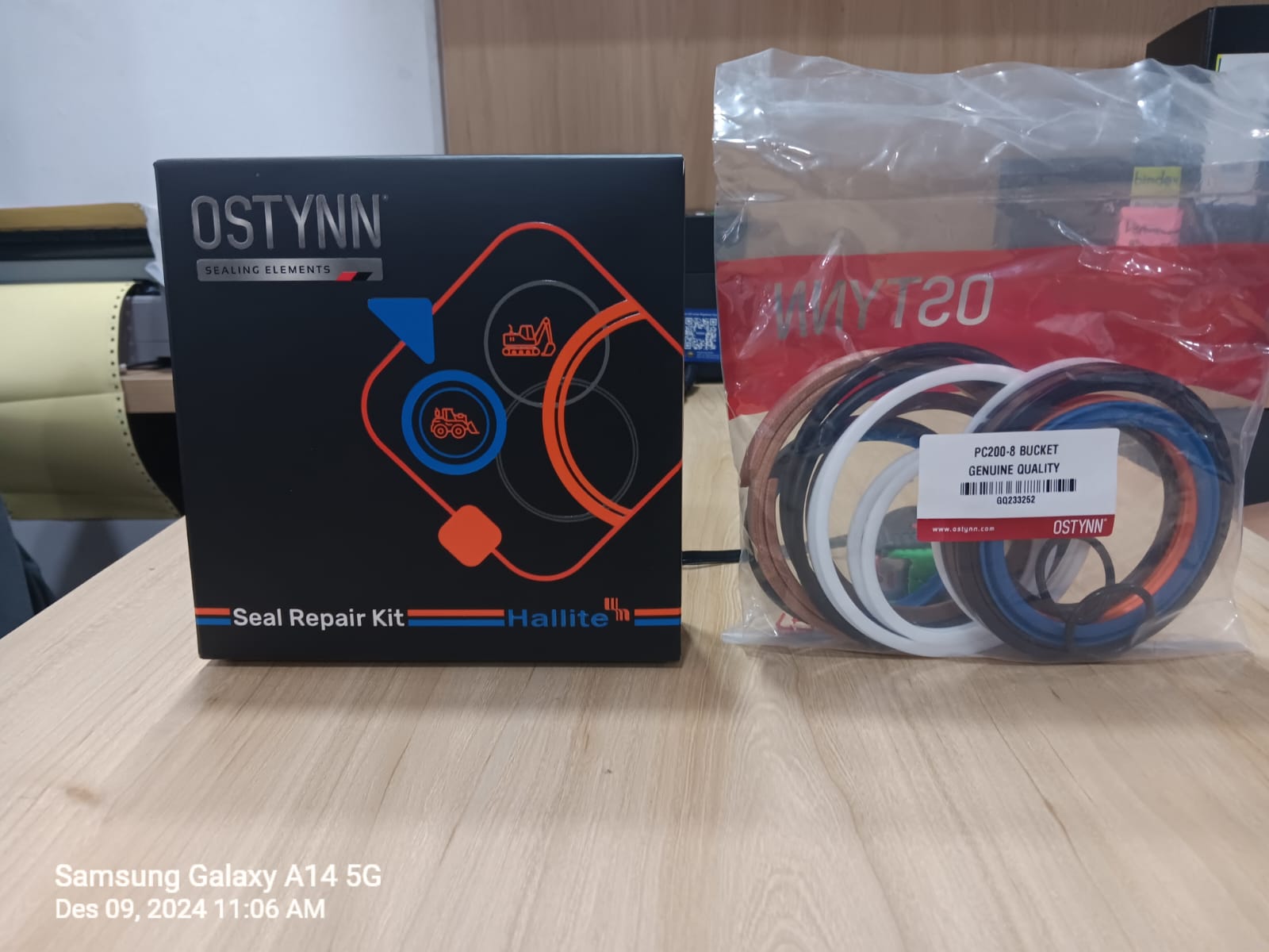 SEAL KIT PC200-8 BUCKET GENUINE QUALITY (OSTYNN)