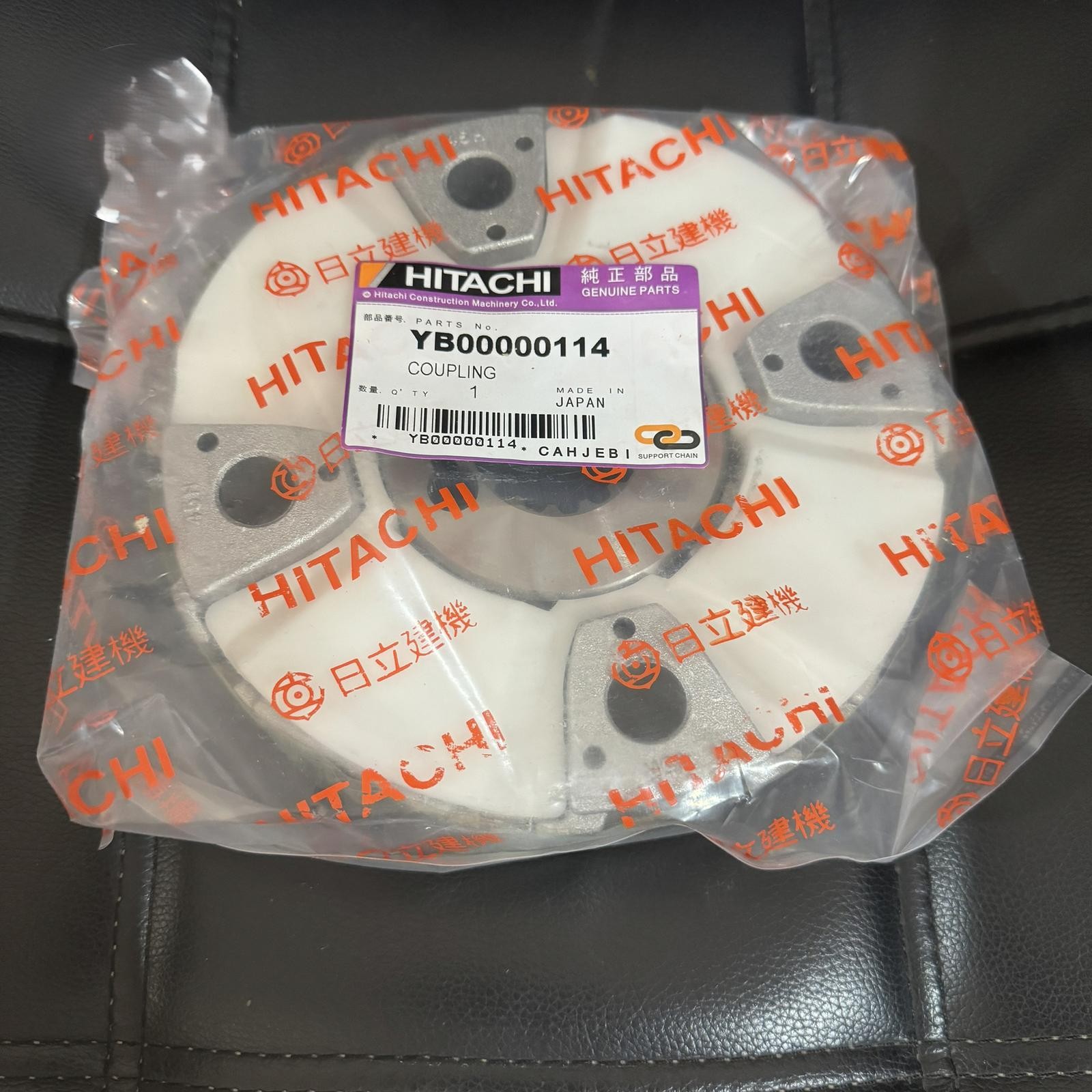 COUPLING ASSY POMPA 45H HITACHI ZAXIS ZX200 ZX210 SH210 PN YB0000014