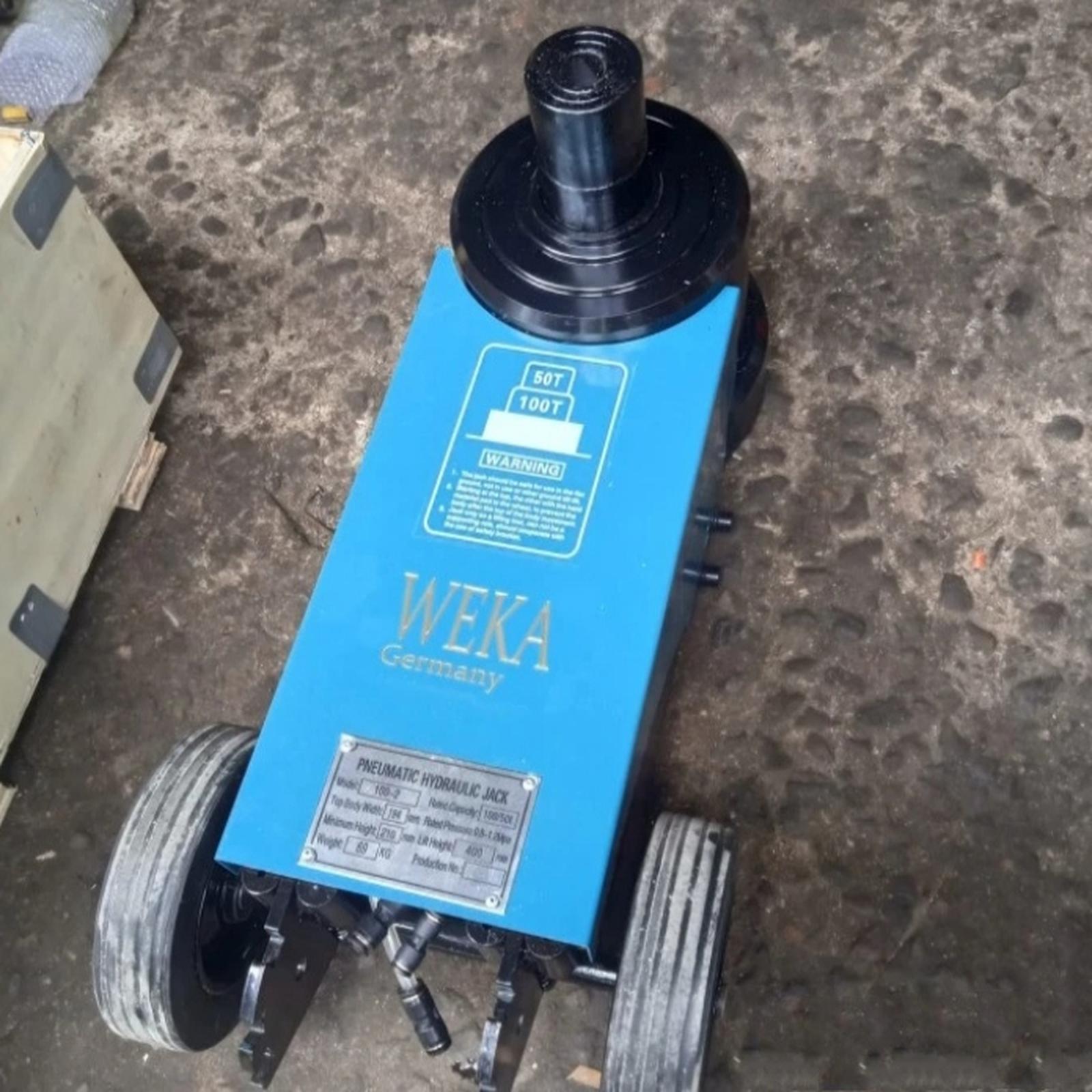 DONGRAK WEKA AIR HYDRAULIC JACK 25-50 TON 2STAGE