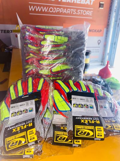 HANDGLOVES ANSELL R-FLEX 065 Cut resistant Size L