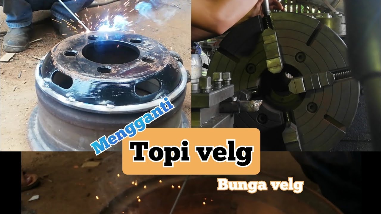 JASA PERBAIKAN MANGKOK BUNGA TOPI VELG KENDARAAN