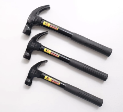 Palu Kambing Hitam Palu Besi Magnet Gergigi Gagang Karet Full Besi YSK