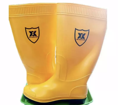 Sepatu Boot Karet Safety Yellow YSK
