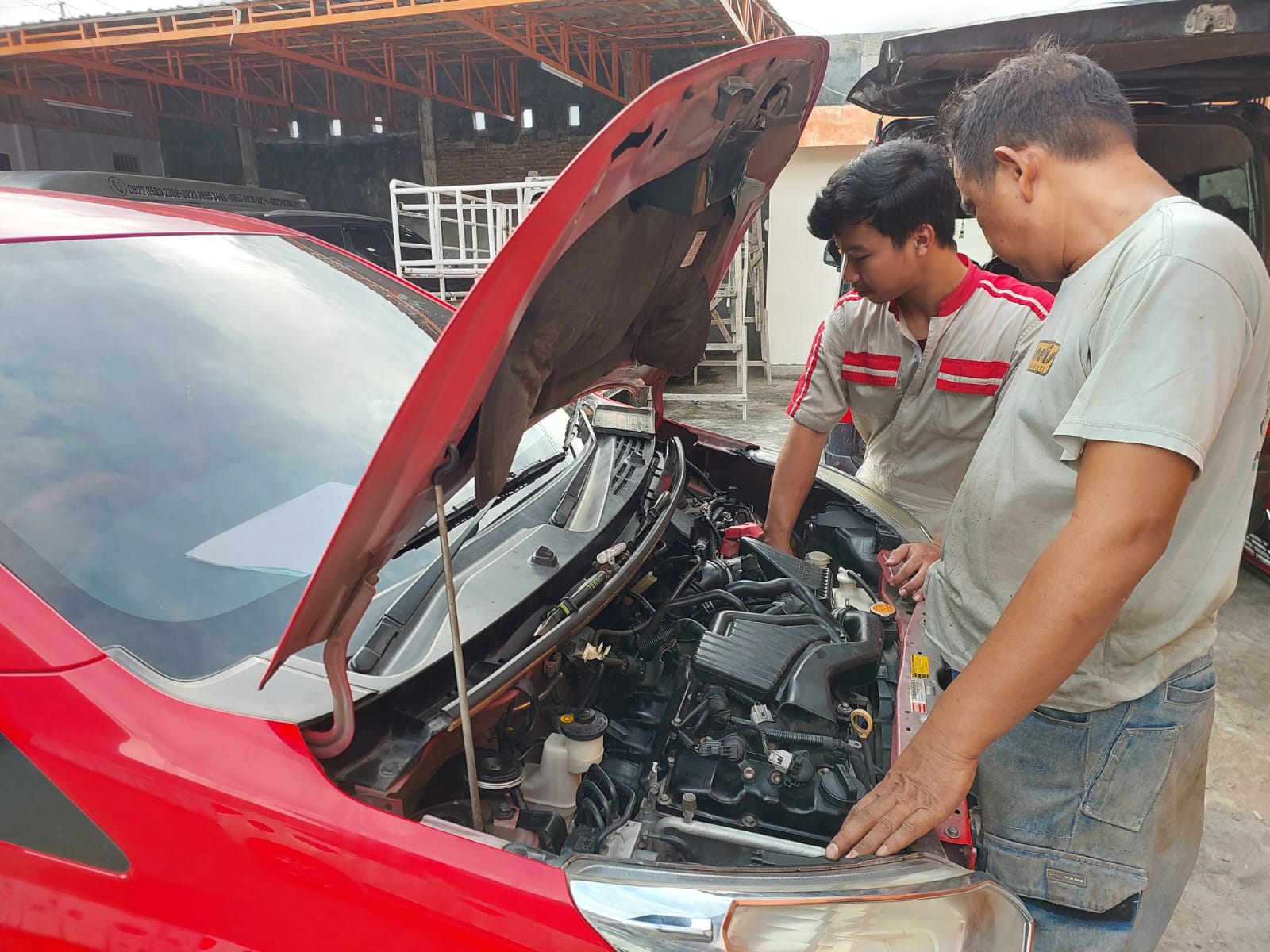 JASA rekondisi pipa ac mobiL