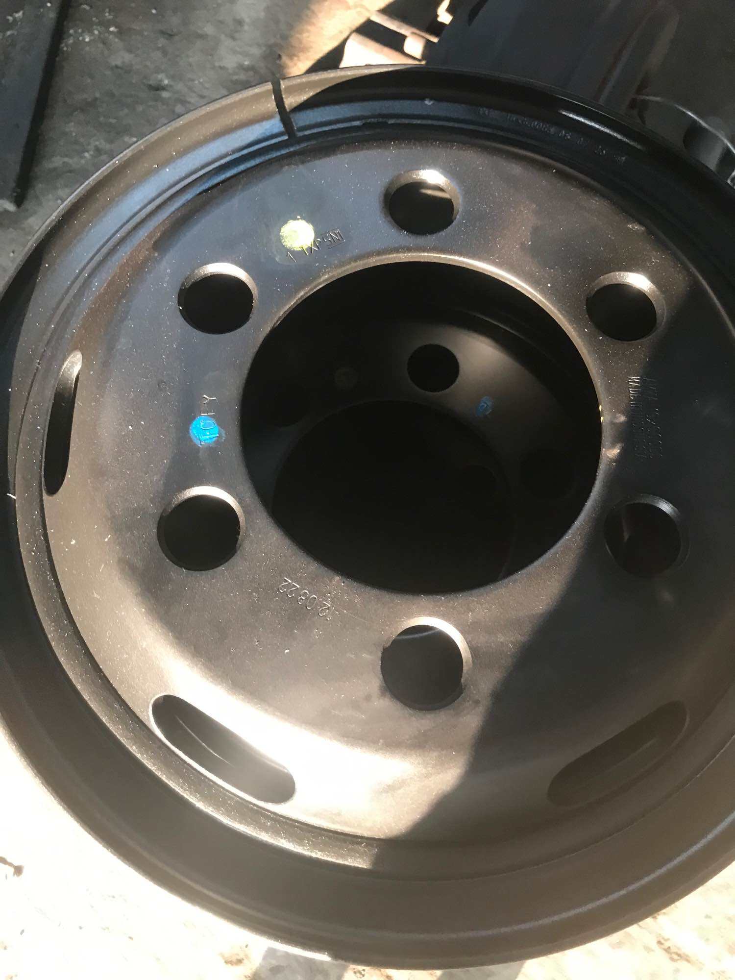 velg Mitsubishi Canter PS 125 FE-74 ISUZU NKR-71 Euro Elf Lubang 6 tebal 12 MM Merek CSRW