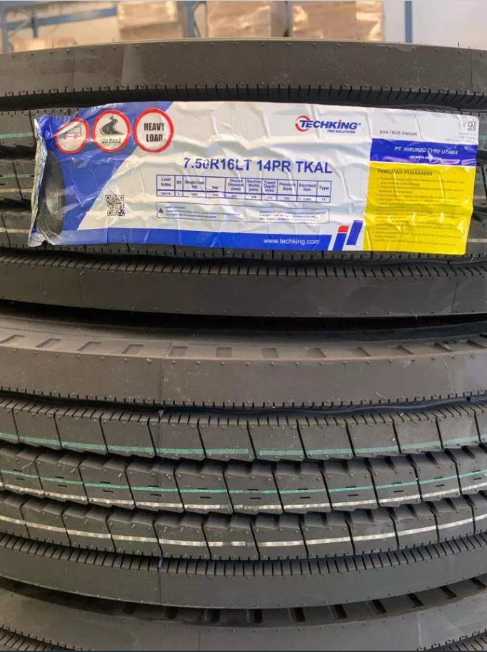 BAN KAWAT (RADIAL) TECHKING 7.50R16 16PR TKAL SET