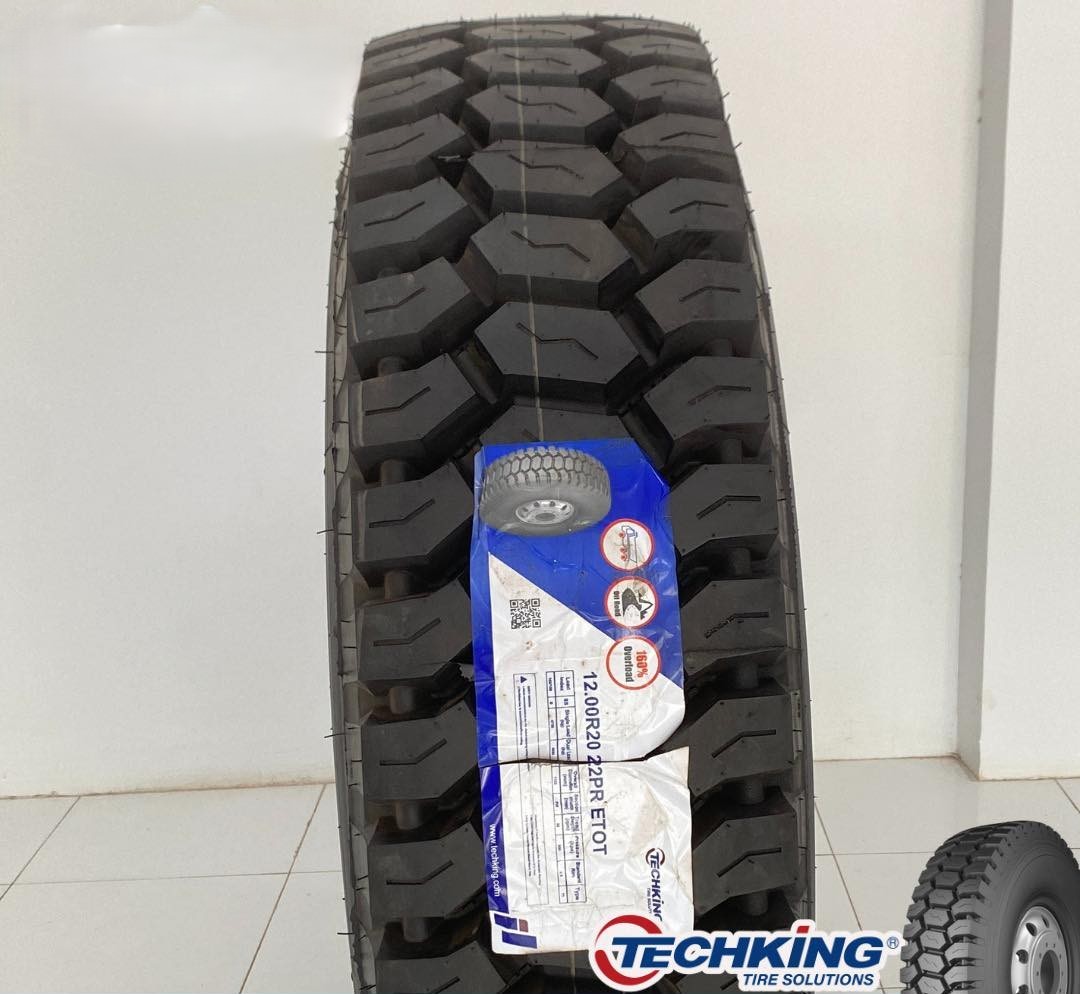 BAN TRUK RADIAL HEAVY DUTY TECHKING ETOT 12.00R20 22PR TT
