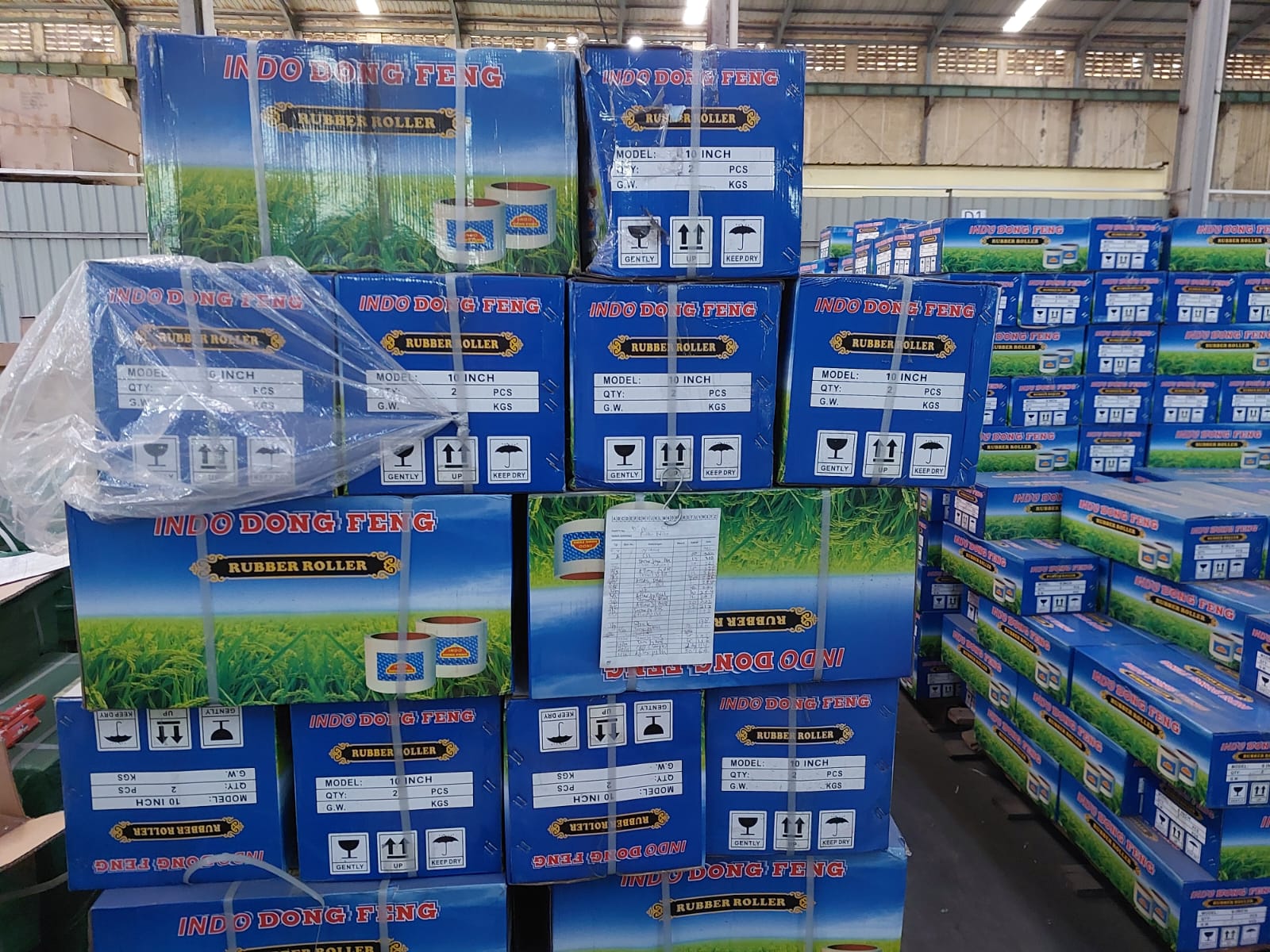 DONG FENG RUBBER ROLLER 10 Inch Roller Mesin Gilingan Padi Besar Rice huller Rubber Roller