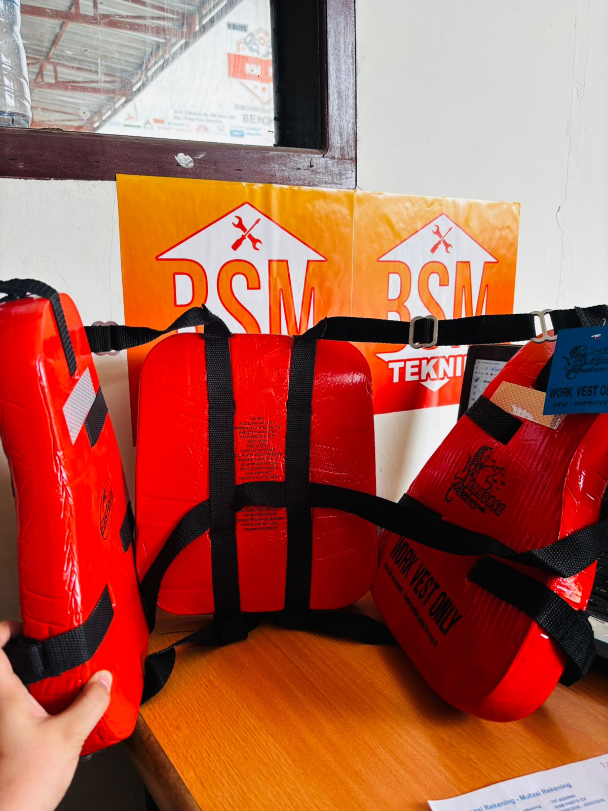 PELAMPUNG JACKET SEAHORSE WORKVEST SOLAS