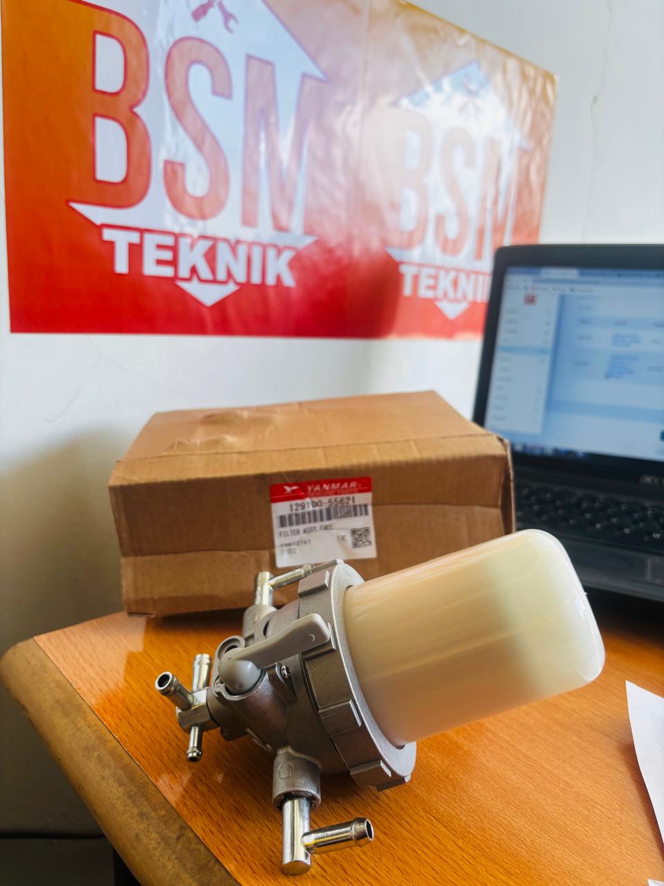 Rumah Filter Solar assy Yanmar TF300 KUBOTA U35 L5740 PN 10590G-55710