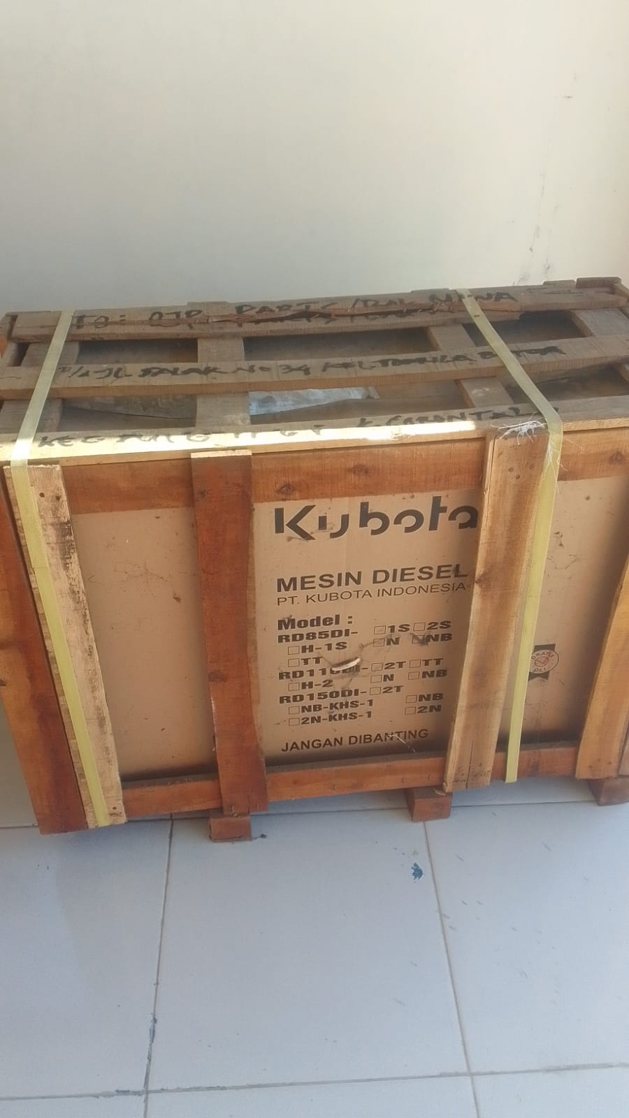 STOK MESIN DIESEL KUBOTA RD 85 DI-NB ELECTRIC STARTER 8.5 Hp